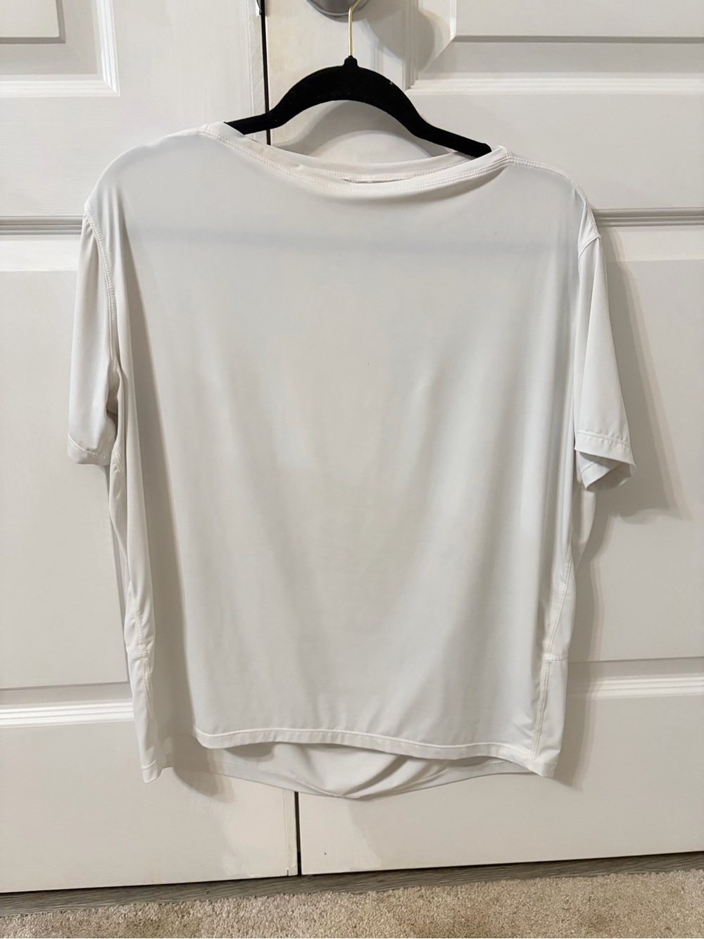 lululemon athletica White Short-Sleeve Performance Tee